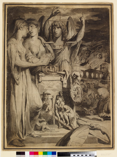 Ashmolean Museum Image Library | Allegory of the Union of Britain and ...