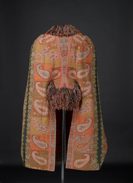 Ashmolean Museum Image Library | English lady's surcoat made of Kashmir ...