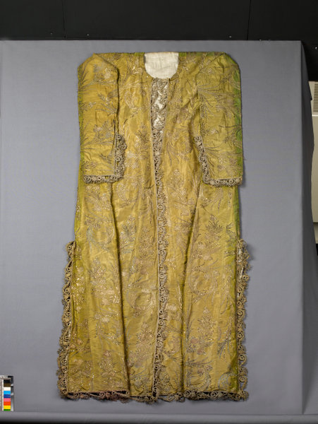 Ashmolean Museum Image Library | Ceremonial court dress with flowering ...